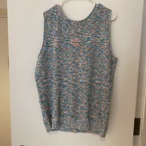 Loft Plus Spacedye Sweater Tank
